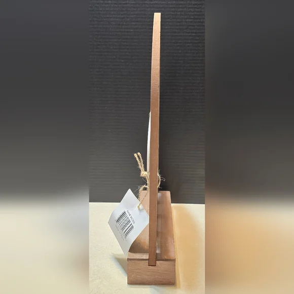 Elegant Gothic Cathedral Window "HOME" Decor Rustic Farmhouse Tabletop Wood Arch - Picture 5 of 7